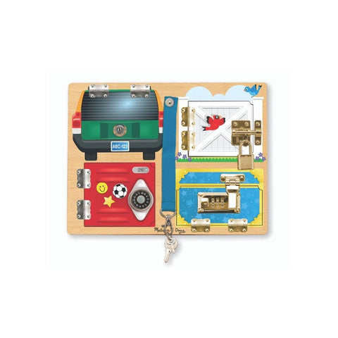 Melissa & Doug Lock & Latch Board