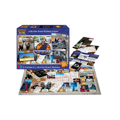 Passport To Murder - Board Mystery Puzzle