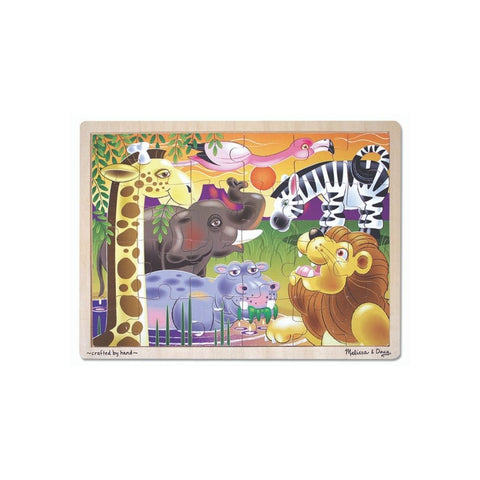 Melissa & Doug African Plains Jigsaw 24 pieces