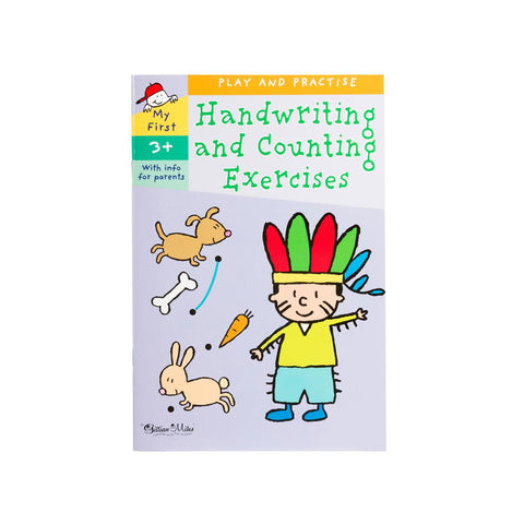 Play and Practise My First Handwriting and Counting Exercises by Gillian Miles