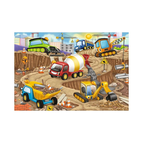 Ravensburger 24pc Floor Puzzle Construction Fun