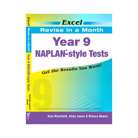 Excel Revise in a Month Year 9 Naplan-style Tests