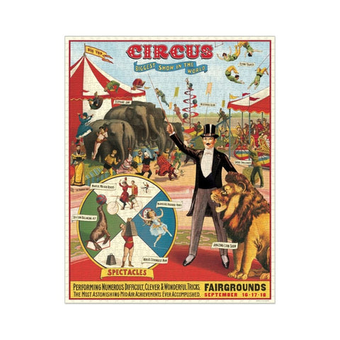 Cavallini 1000 Pc Puzzle – Circus