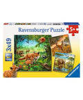 Ravensburger - Animals of the Earth 3x49pc Puzzle