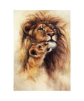 Magnolia Puzzles – Lion and Baby by Jozef Klopacka 1